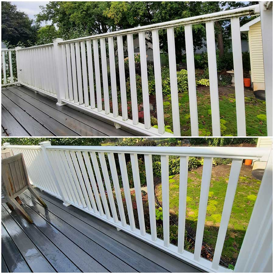 Deck cleaning