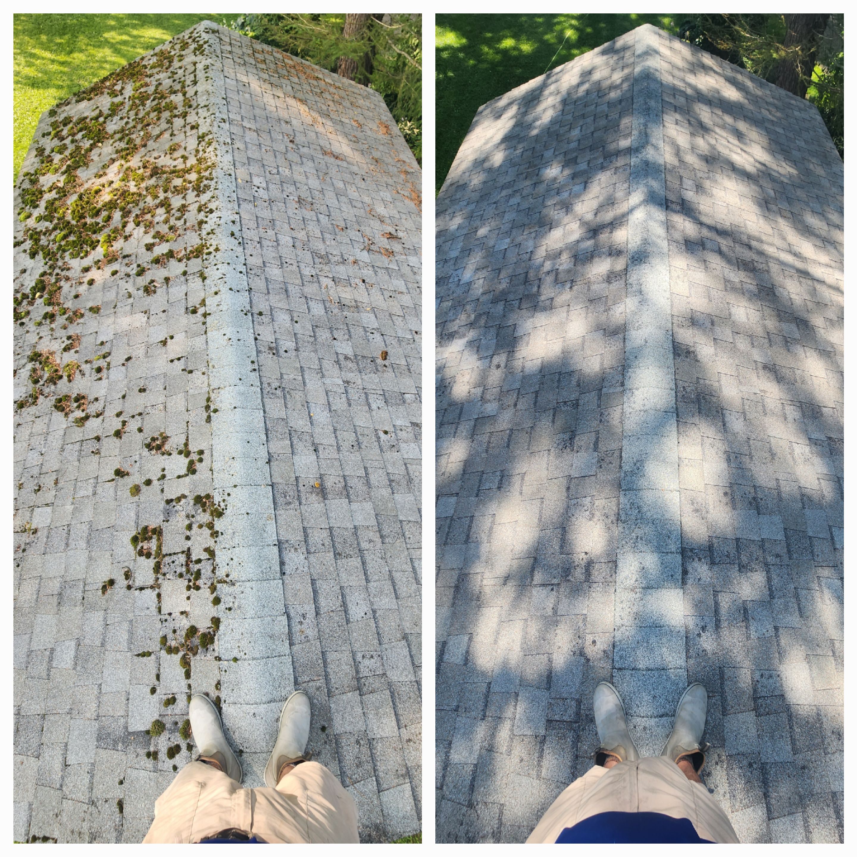 Roof Washing in Tully, NY